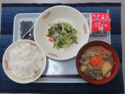 写真:中学校献立2023年12月12日