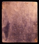 写真：図像瓦（薬師如来像）