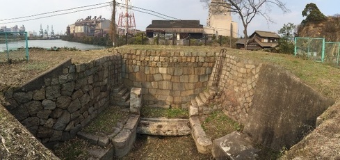 写真：板敷水門