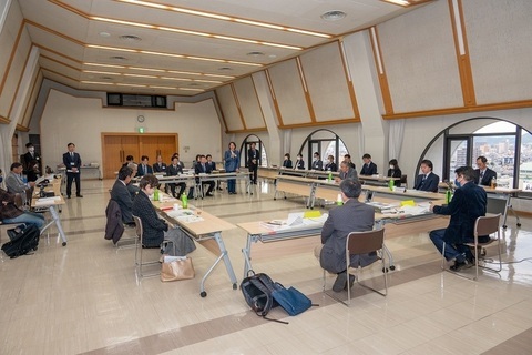 写真：第1回楯築遺跡保存整備委員会