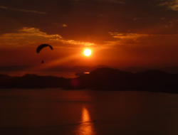写真：夕陽