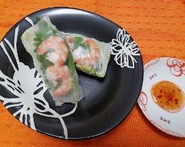 写真：生春巻き