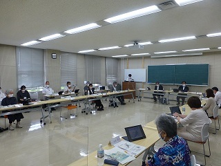 写真：倉敷市水道事業経営審議会