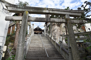 写真：羽黒神社の奉納物
