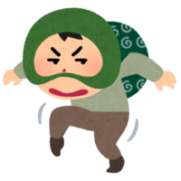イラスト：泥棒