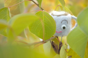 写真：倉敷市こころの健康づくりマスコットキャラクター　ほっとちゃん