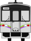 イラスト：電車