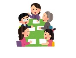 イラスト：ミーティング