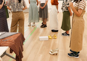 写真：ファッションショー練習3