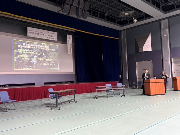 写真：防災講演会