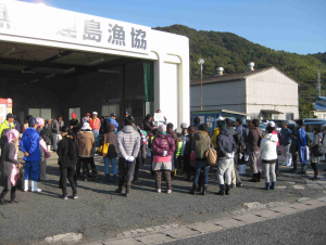 写真：漁業体験