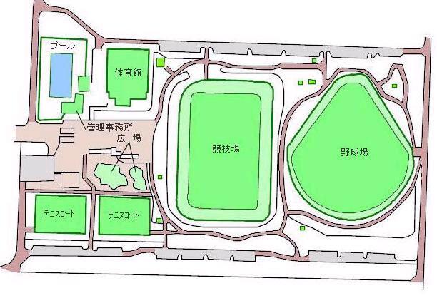 地図：玉島の森　詳細