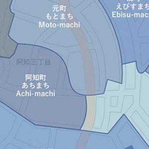写真：旧町名地図
