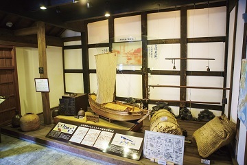 写真：回船問屋内部の写真