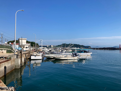 写真：下津井港