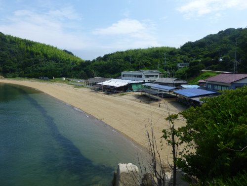 写真：六口島海水浴場