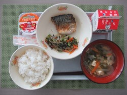 写真:25日の献立2