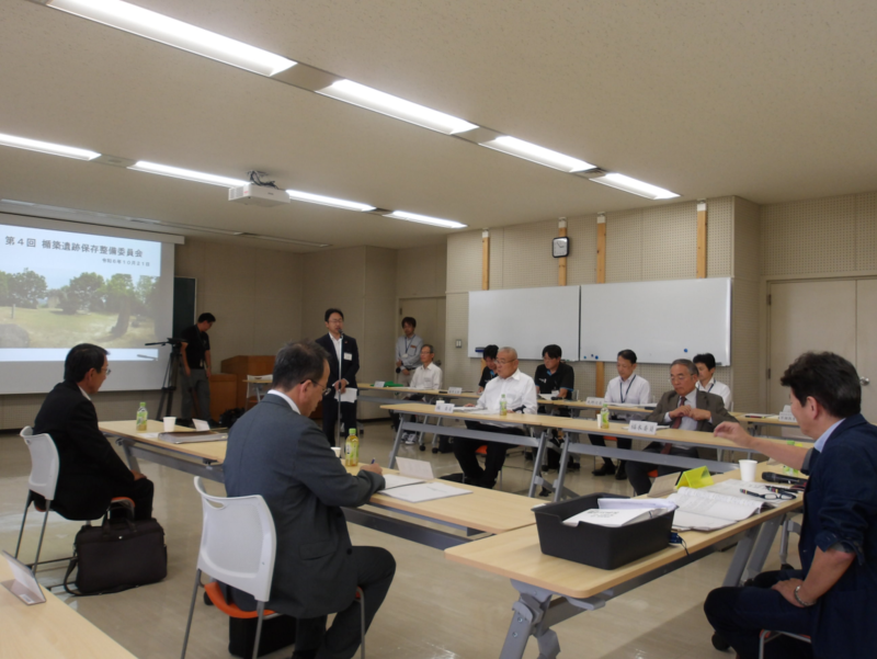 写真：第4回楯築遺跡保存整備委員会の様子