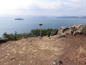 写真：山頂