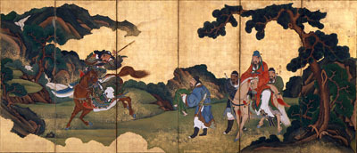 写真：黒田 綾山「三国志図」