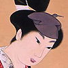 サムネイル画像：横井 金谷「美人図」