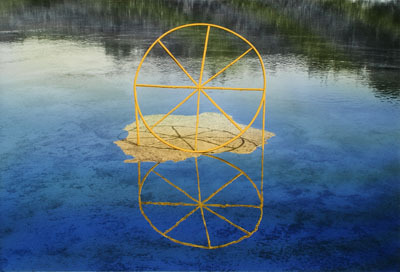 写真：髙原 洋一「GEOMETRIC NARCISSUS 90・D」