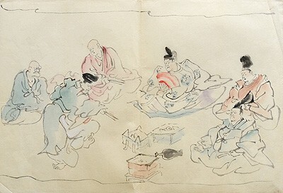 写真：佐藤 正持「皇朝画史」