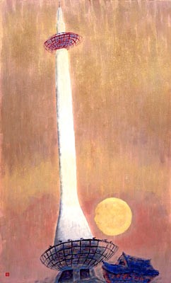 作品画像:京都タワー