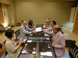 写真：2015DBSの夕食会