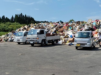 写真：仮置き場1