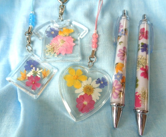 押し花ボールペン