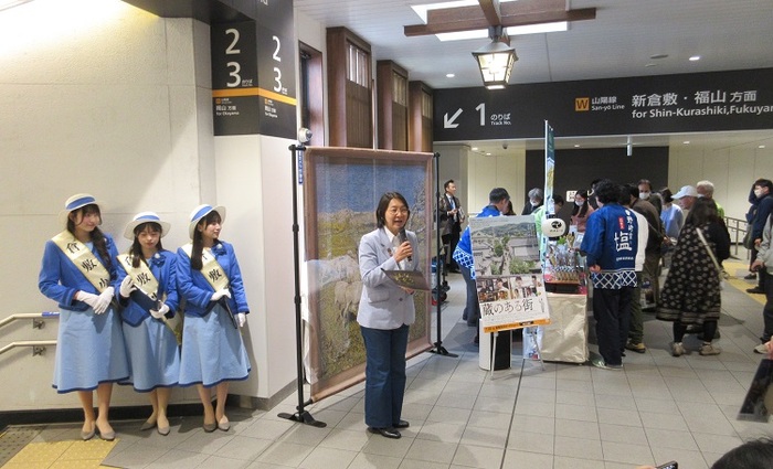 挨拶をする伊東市長の写真