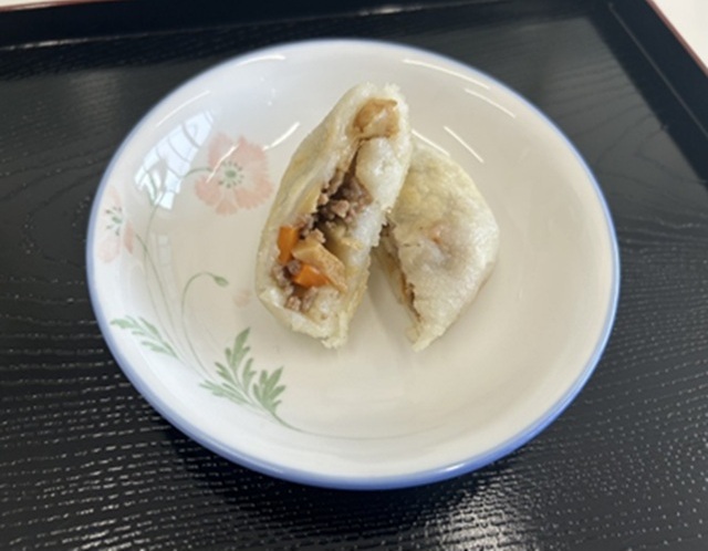 真備のたけのこと連島ごぼうのおやき